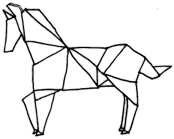 28 Collection Of Origami Drawing Tumblr - Transparent Tumblr Drawing Stickers (620x522), Png Download
