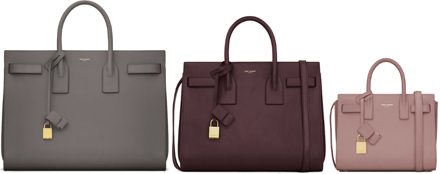 Ysl Classic Small Sac De Jour (900x357), Png Download