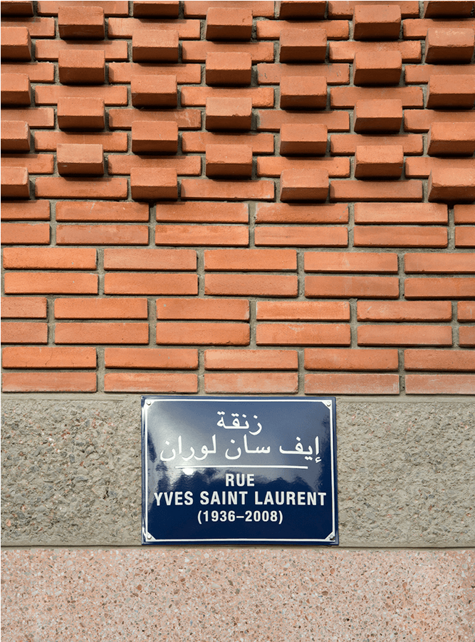 Rue Yves Saint Laurent, Façade Du Musée Ysl, © Fondation - Musée Yves Saint Laurent (1350x900), Png Download