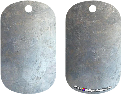 Dog Tag Metal Texture (500x500), Png Download