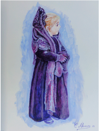 H - Watercolor Paint (445x445), Png Download