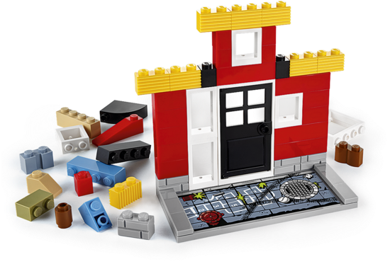 Lego Fusion Lets Kids Build A Videogame World With - Lego Fusion (580x387), Png Download