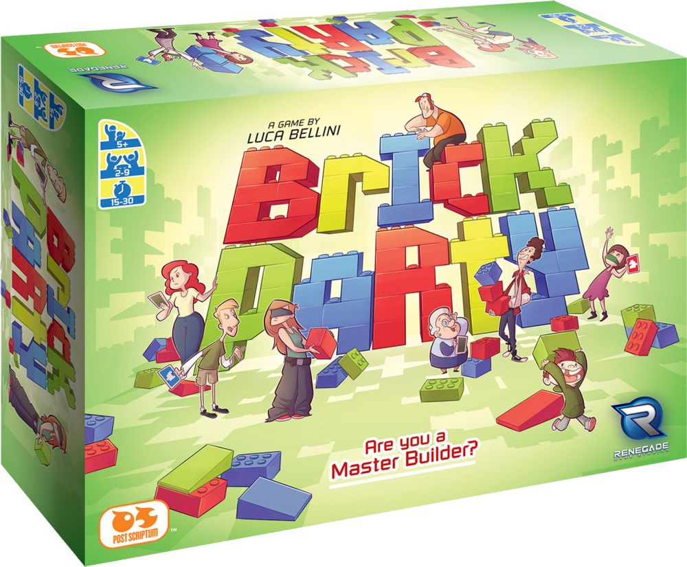 Brickparty 3dbox (1000x826), Png Download