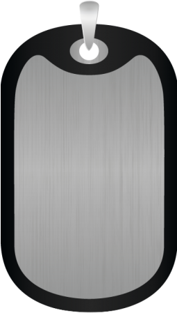 Dog Tags - Circle (275x448), Png Download