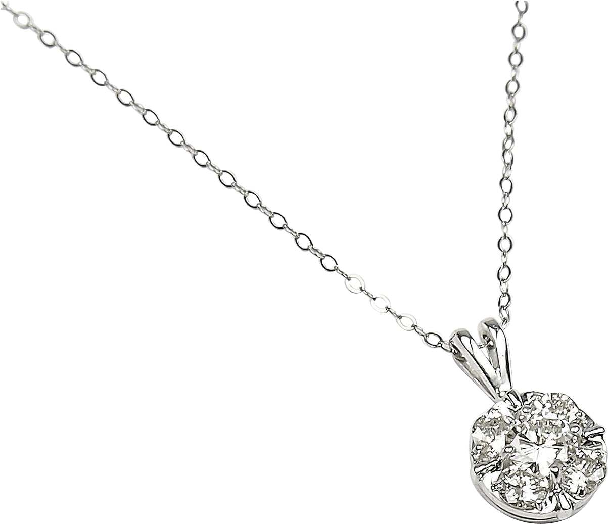 White Gold Necklace Png - Gold (1202x1202), Png Download