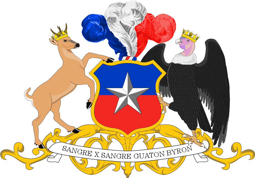 Archivo - Sangrexsangre - Chile Coat Of Arms Png (1065x747), Png Download
