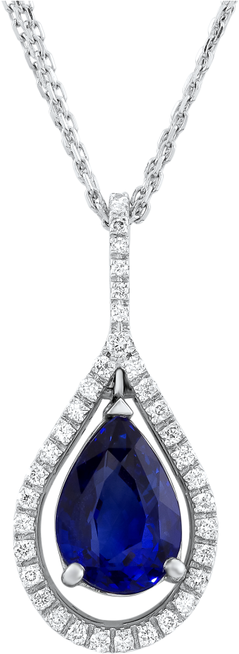 Jpg Freeuse Download K Wg Brilliant Cut Diamond - Sapphire (1024x1024), Png Download