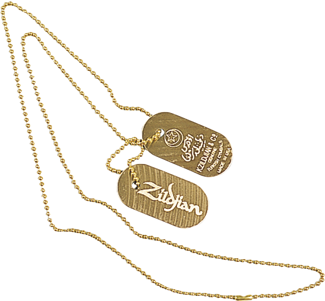 Zildjian Dog Tags Necklace (800x800), Png Download