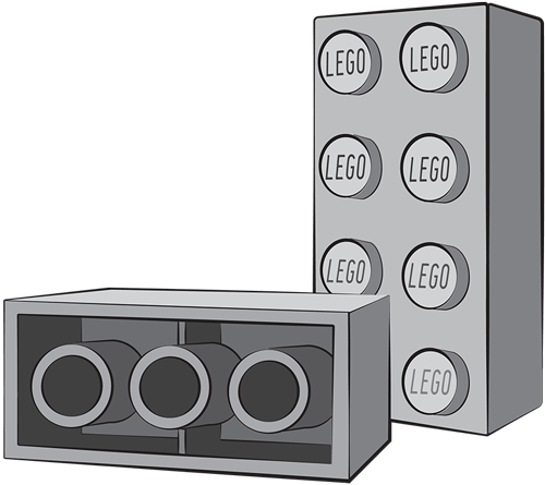 Lego Brick (600x596), Png Download