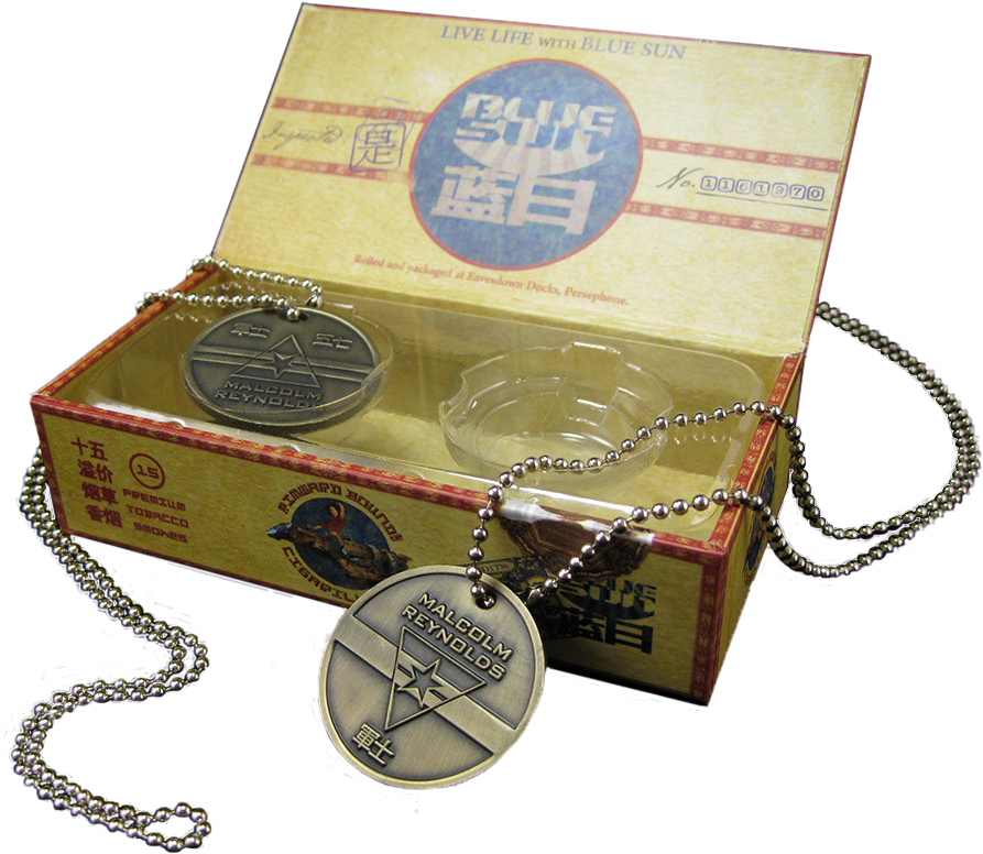 Malcolm Reynolds Dog Tags - Quantum Mechanix Malcolm Reynolds Dog Tags (892x790), Png Download