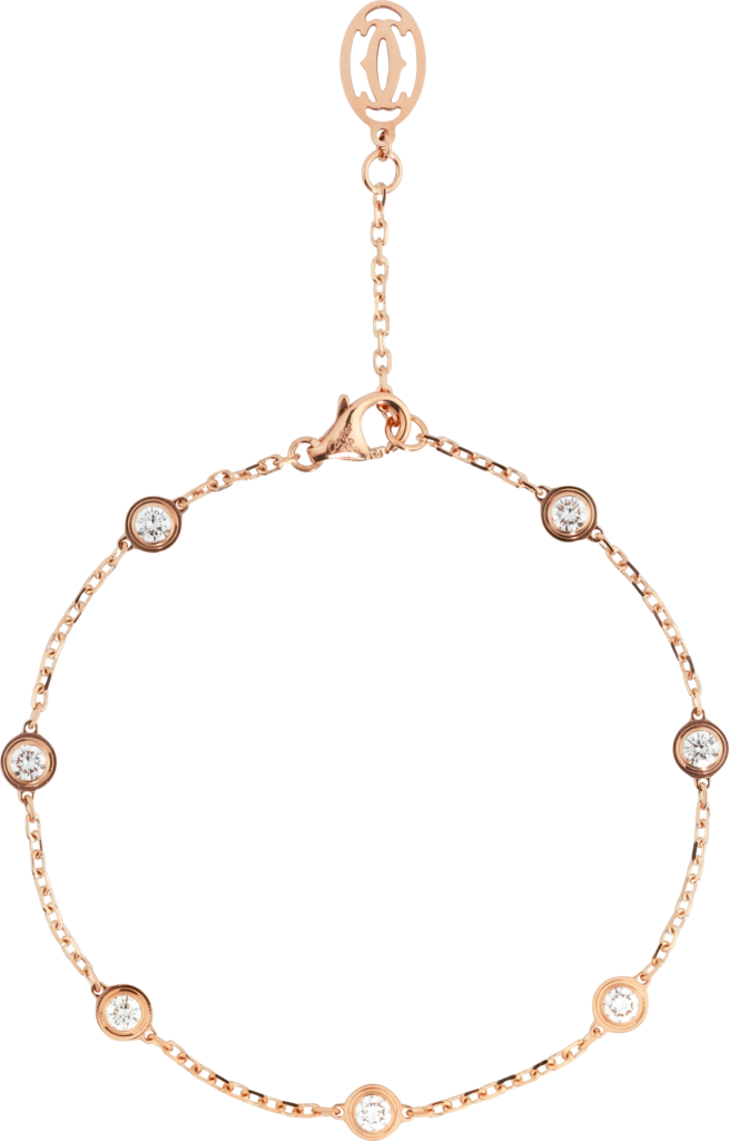 590131 - Scale - 314 - High 655×1,024 Pixels - Diamants Légers De Cartier 18ct Rose-gold Bracelet, (655x1024), Png Download