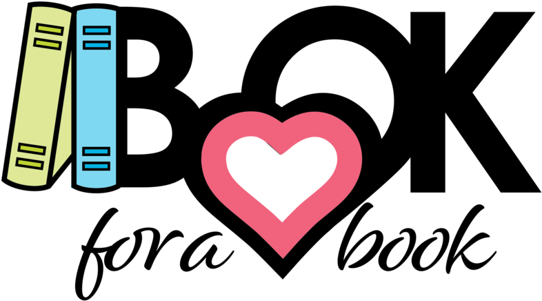 Bookforabook Logo V2-01 - Book (1000x591), Png Download