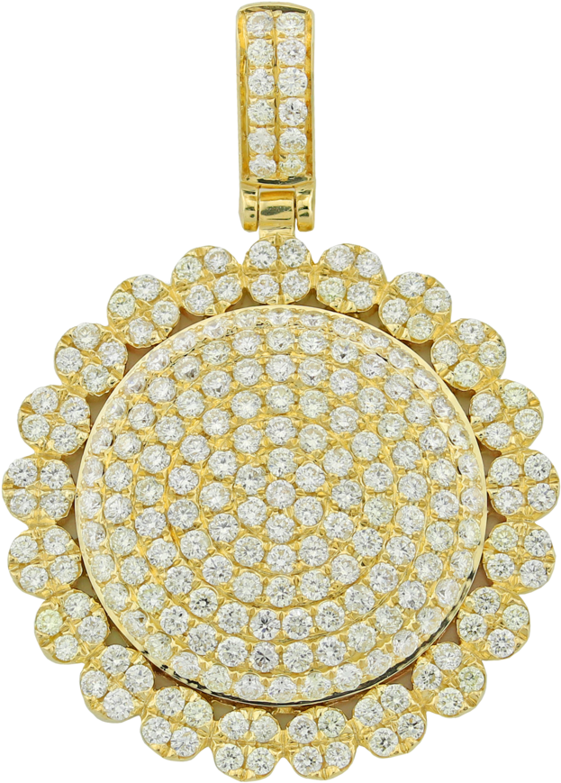 Circle Of Life Diamond Pendant (1000x1000), Png Download