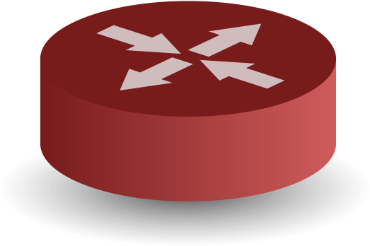 Router Red Clipart Png (600x600), Png Download