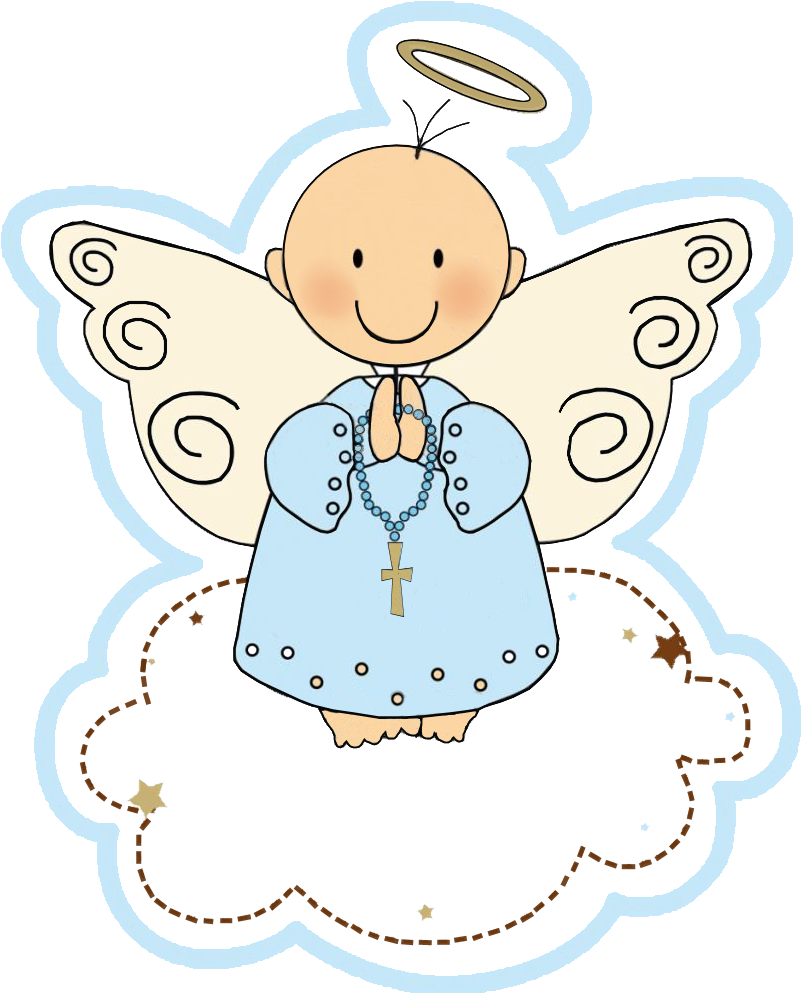 Ayuda Con Limpieza De Imagen - Angel Png Bautizo (1012x1024), Png Download