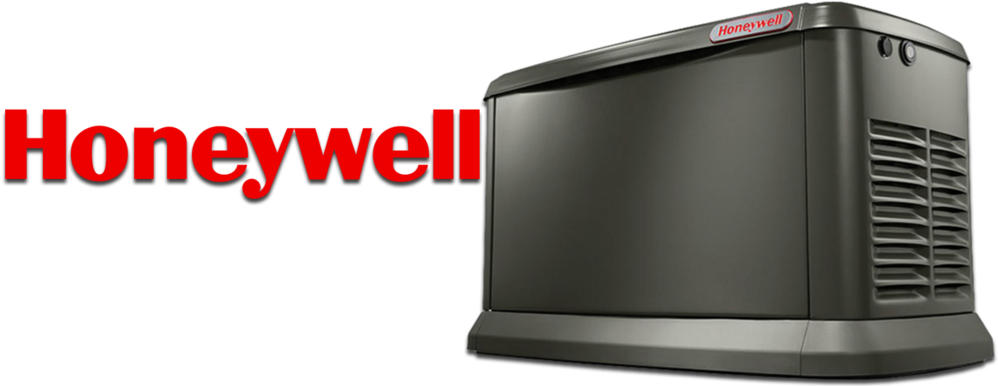 Honeywell Icon - Honeywell 7057 9 Kw Air-cooled Aluminum Home Standby (1000x516), Png Download