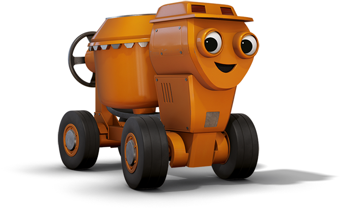 Dizzy - Bob The Builder 4th Birthday Card And Badge (873x687), Png Download