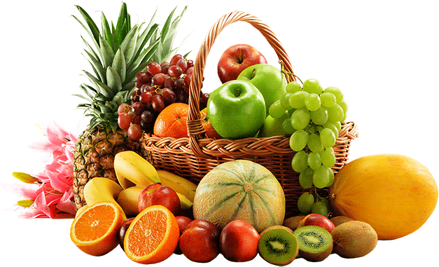 Cesta De Frutas Em Png - Basket Of Fruit Png - Free Transparent PNG