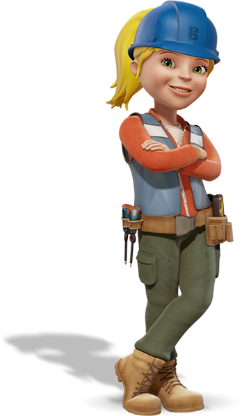 Who Are Bob And His Friends - Bob Der Baumeister Wendy (348x598), Png Download