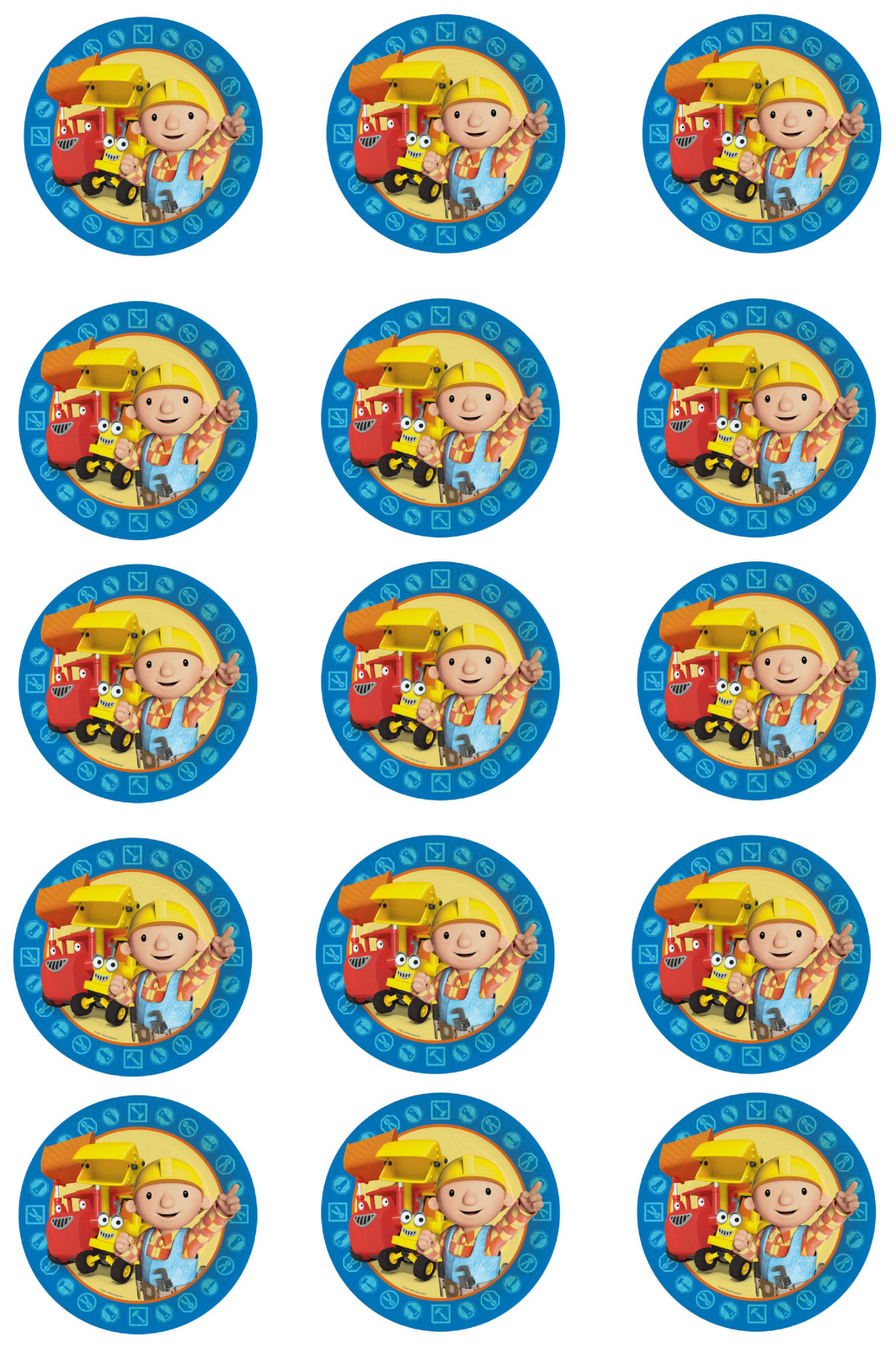 Bob Topper 1,064×1,600 Pixeles - Bob The Builder Free Party Printables (1064x1600), Png Download