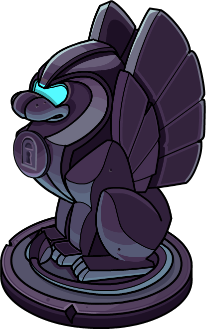 Halloween Party 2014 Puffle Hotel Balcony Carmad - Club Penguin Halloween 2014 Hotel (413x660), Png Download