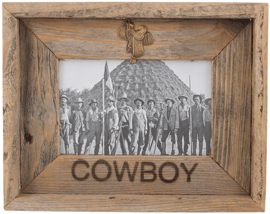 Cowboy Barnwood Frame - Picture Frame (544x800), Png Download