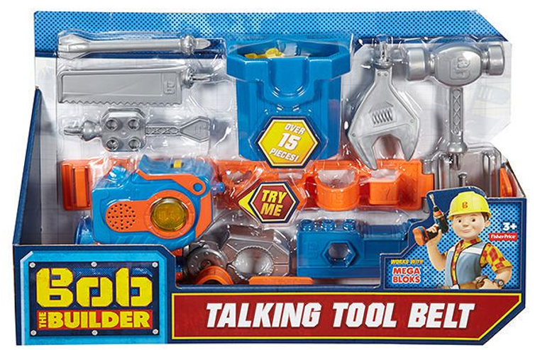 Fisher Price Bob The Builder Talking Tool Belt (849x687), Png Download