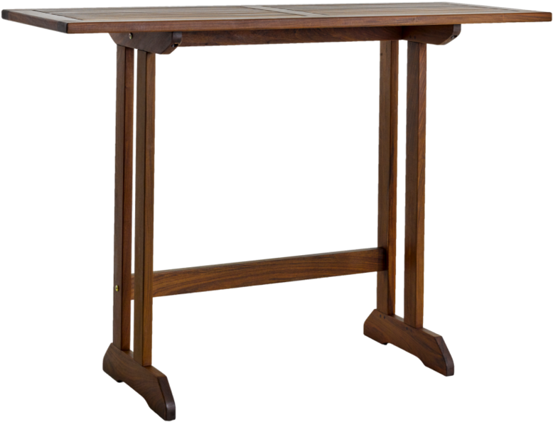 Richmond Wood Balcony Set - Slim Standing Desk (1024x768), Png Download
