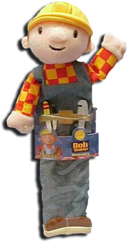 Bob The Builder Plush Bookmark - Bob The Builder (275x497), Png Download