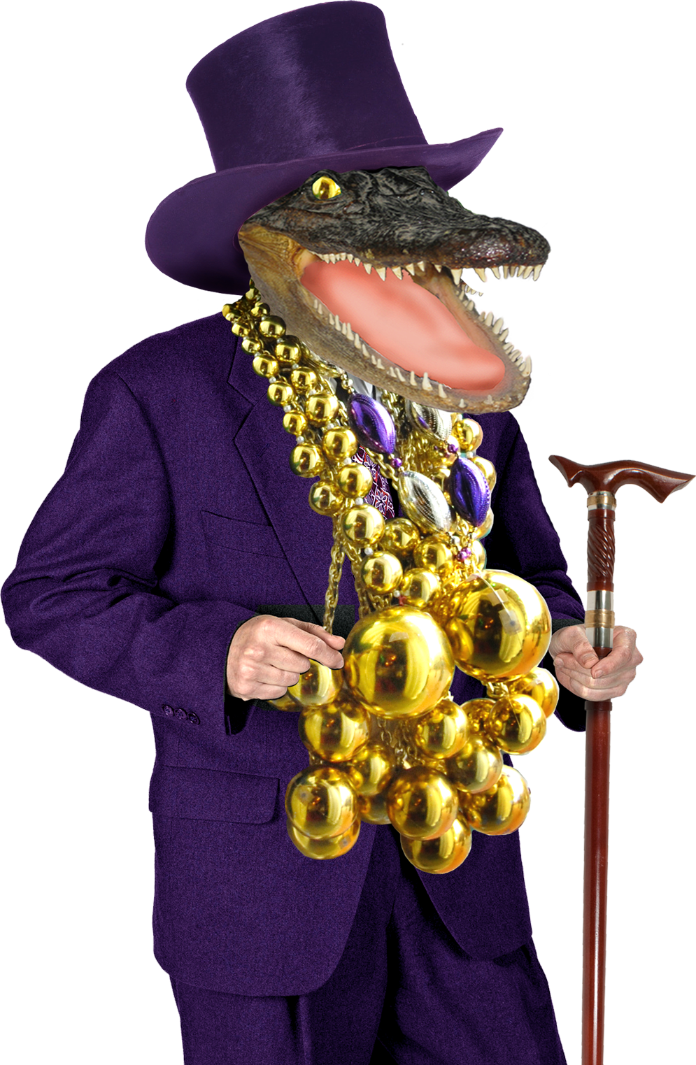 Y'all Come On Down To The Swamp Fo Da Best Balcony - The Swamp On Bourbon Street (995x1523), Png Download