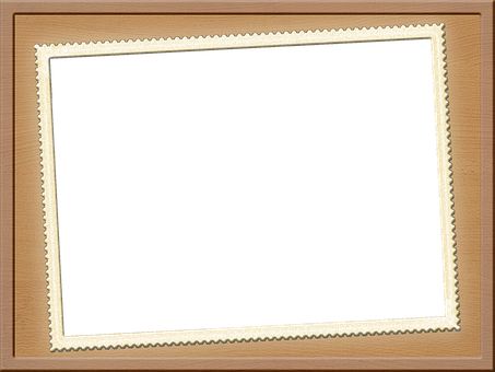 Photo Frame Tree Wooden Frame Natural Colo - Picture Frame (453x340), Png Download