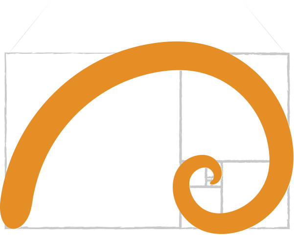 Golden Spiral Diagram - Primary School (601x481), Png Download