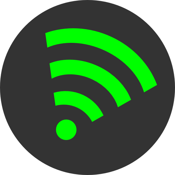 Original Png Clip Art File Wifi Orange Right Svg Images (600x600), Png Download