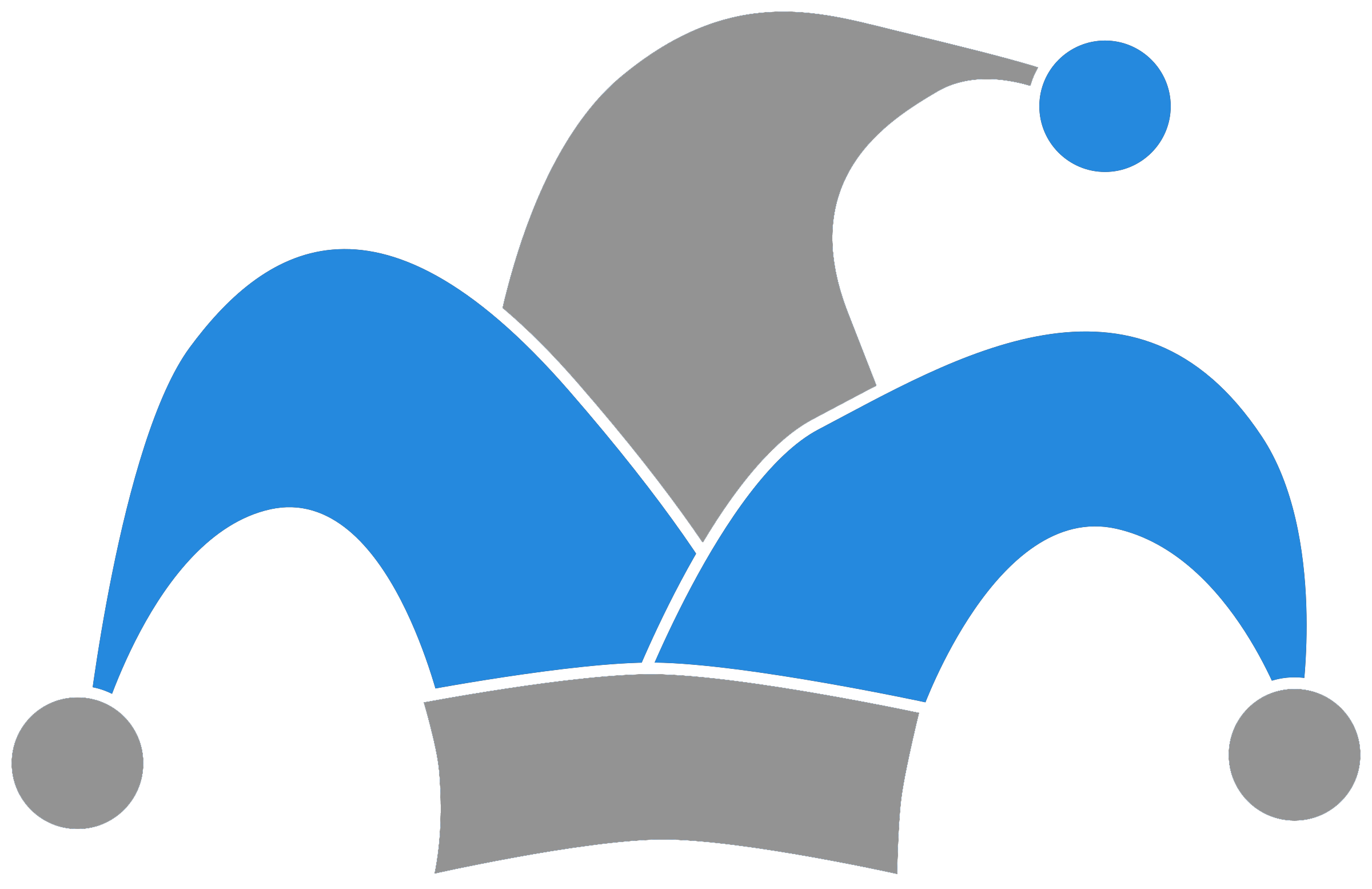 Jester Hat Png (2400x1555), Png Download