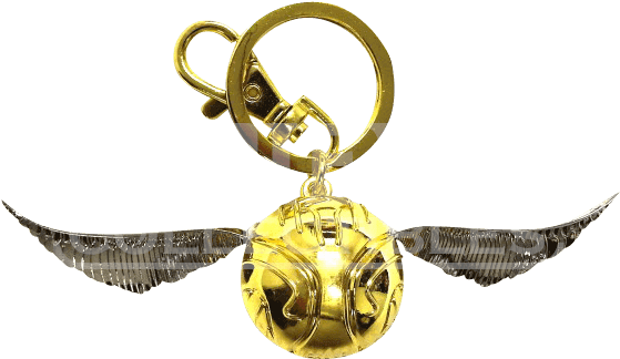 Golden Snitch Keychain (562x562), Png Download