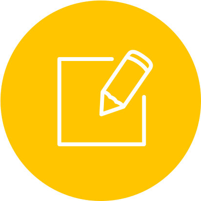 Icon Round Post Pen - Circle (700x475), Png Download