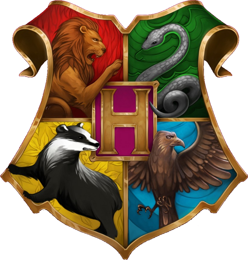 Transparent Pixels Harry Potter - Hogwarts House Crests Pottermore (838x879), Png Download