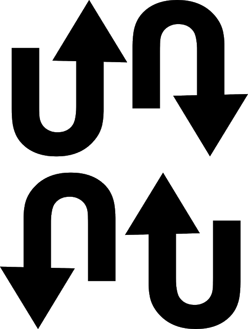 Arrows Free To Use, High Resolution - Black (484x640), Png Download