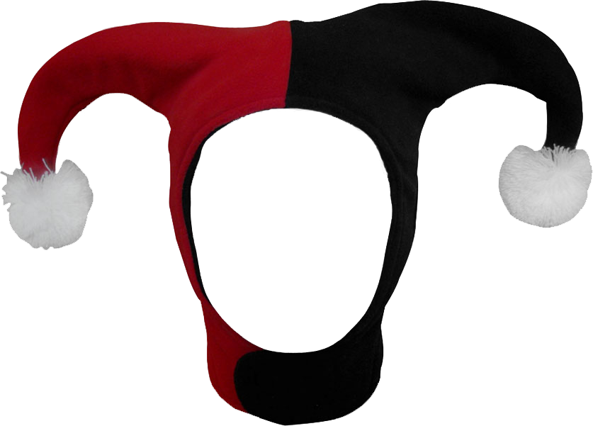 Batman Harley Quinn Hat (837x601), Png Download