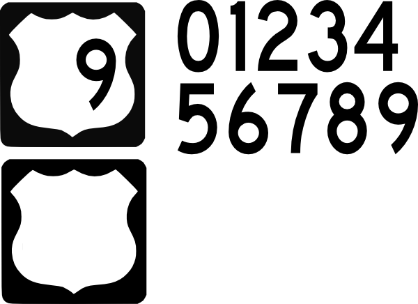 Highway Framework Svg Clip Arts 600 X 436 Px (600x436), Png Download