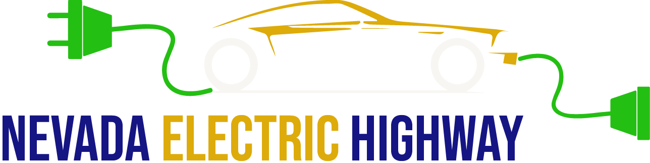 Reserved Parking Electric Vehicles Print Blue, White (1288x323), Png Download