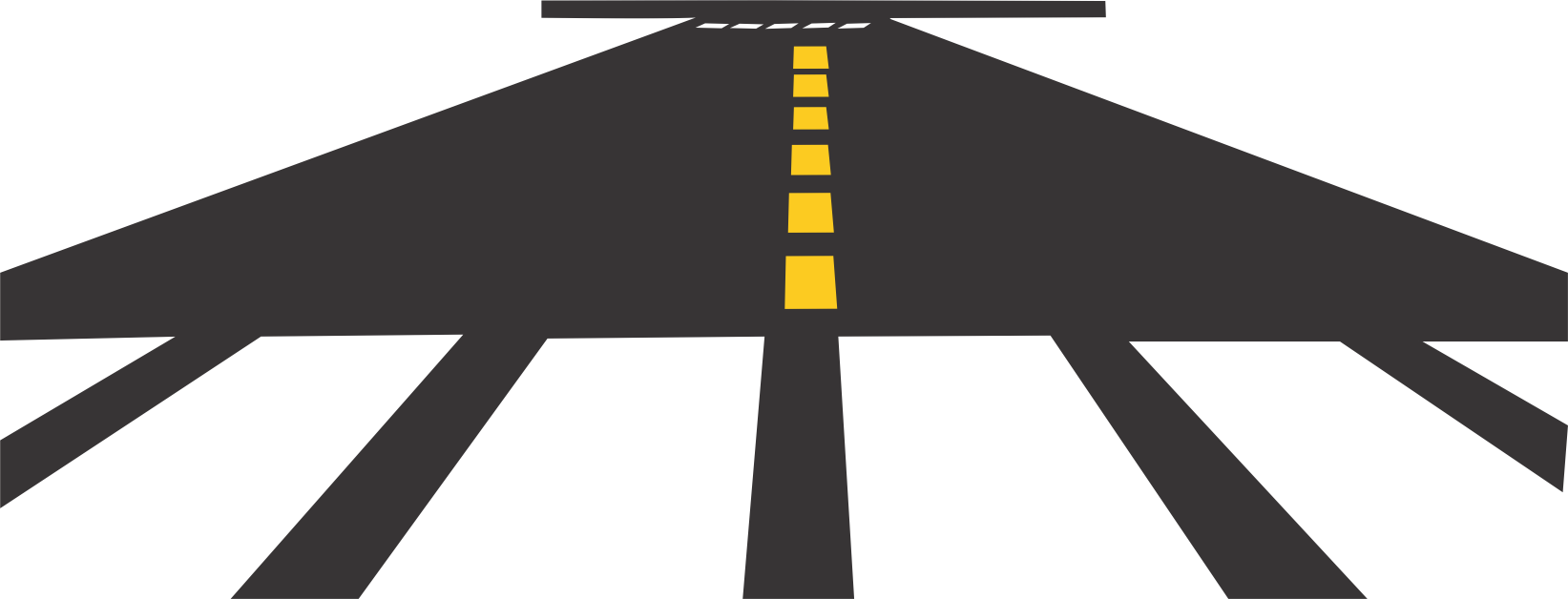 High Way Png Image Purepng Free Transparent - Road Png (1643x628), Png Download