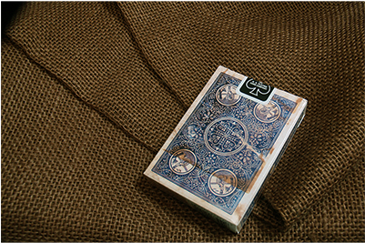Bicycle Distressed Expert Back Playing Cards 3 Deck (400x400), Png Download