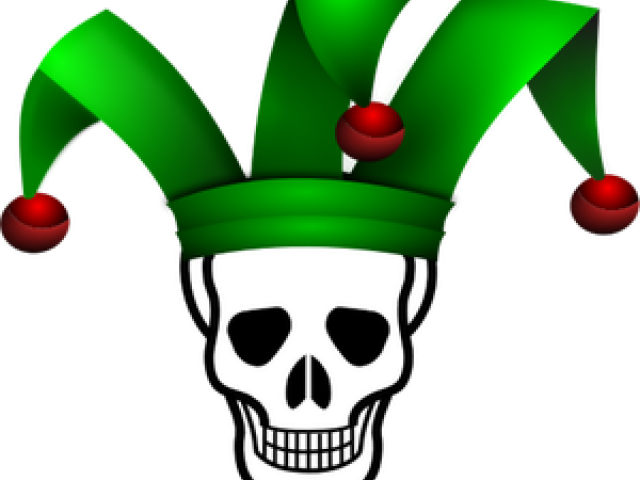 Jester Hat Clipart - Skull And Crossbones (640x480), Png Download