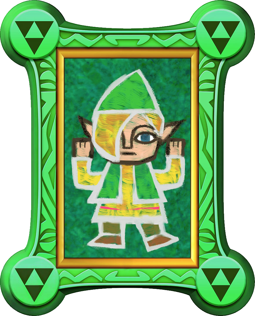 Gulley Painting - Legend Of Zelda A Link Between Worlds Paintings (867x1073), Png Download