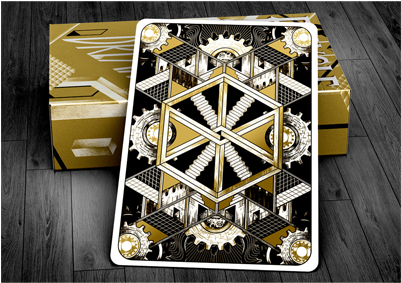 Bicycle Steampunk Silver Deck (400x400), Png Download