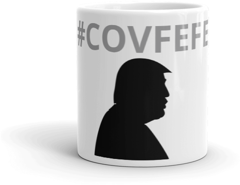 You're Viewing - - Covfefe Mug Covfefe Coffee Cup Trump On Twitter (600x600), Png Download