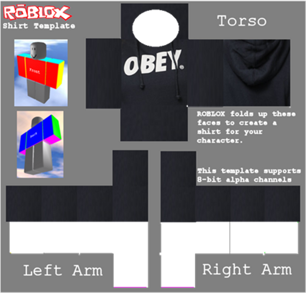 Download Roblox Shirt Template Png Jpg Freeuse Library - Roblox ...