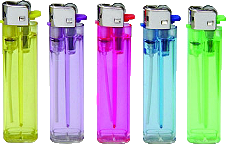 Trippy Rainbow Kawaii Weird Hipster Grunge Png Lighter - Lighters Png (500x312), Png Download