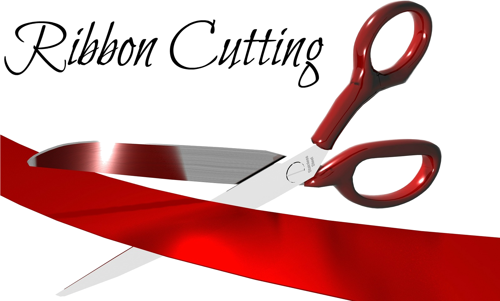 Ribbon Cutting (1600x985), Png Download